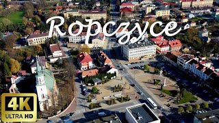 Ropczyce i okolica z lotu ptaka  drona 4k [upl. by Suk]