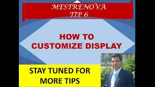 MestReNova Tutorial Tip 6  Display settings  Customize display  NMR software  Chemwonders [upl. by Garcon]