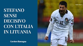 Stefano Sensi decisivo con lItalia in Lituania [upl. by Laven]