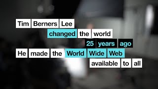 Tim Berners Lee changed the world 25 years ago  Tim Berners Lee [upl. by Figge]