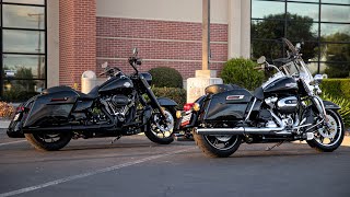 2021 HarleyDavidson Road King FLHR VS Road King Special FLHRXS Test Ride and Review [upl. by Rehctaht]