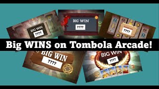 Tombola Arcade Its the turn of the spin games  some BIG wins today [upl. by Akemrej]