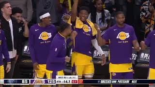 Lakers Hilariously Tease Grizzlies with Whoop That Trick Songs amp Unleash the Griddy Dance [upl. by Karlen]