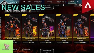 Full Review of Molten Mayhem Sales 05Nov24 S23 Store Update Apex Legends  VOD  Nov24 [upl. by Barn]