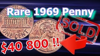 Rare 1969 S Doubled Die Penny Sold For Big Money in Chicago [upl. by Millhon]