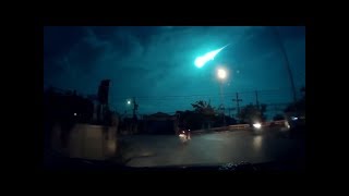 10 Grabaciones de Meteoritos cayendo en la Tierra [upl. by Aidil]