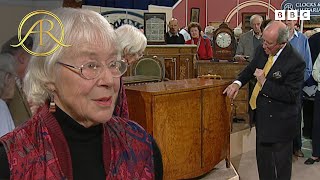 Staggering Value Of Seemingly Unassuming 18th Century Cabinet  Antiques Roadshow [upl. by Aitnahs]