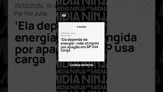 🔥Mãe usa carga do carro para manter aparelho respiratório da filha após apagão em São Paulo🔥 [upl. by Zalucki]