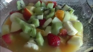 Summer heat Leckerer Obstsalat [upl. by Nayab]