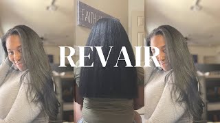 RevAir Blow Dryer  Healthy Natural Hair naturalhair silkpress [upl. by Anihsat]