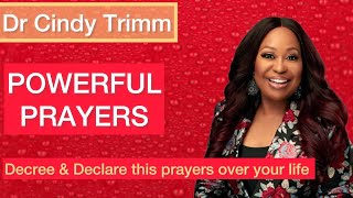 Dr Cindy Trimm Poweful Prayers Declare and Decree this prayers over your life everyday decree [upl. by Atalante]