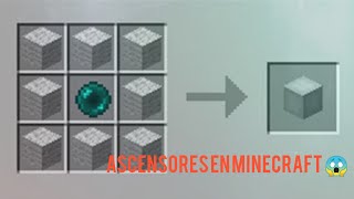 Ascensores en minecraft pe addon [upl. by Zarah29]