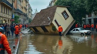 🚨 Nueva LLUVIA Torrencial en ESPAÑA provoca el CAOS en Cadaqués Inundaciones Tormenta DANA Valencia [upl. by Airdnaxila]