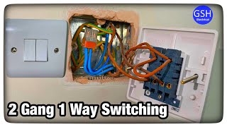 Two Way and Two Way and Intermediate Switches for a Domestic Lighting Circuit Connections Explained [upl. by Gronseth777]