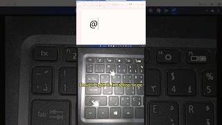 how to type  in your laptop or pc laptop  howtotype keyboard simple and easy [upl. by Ricarda54]