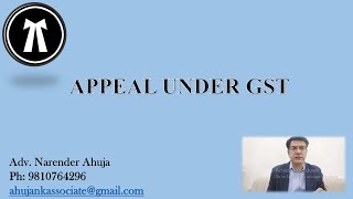 Appeal to Appellant Authority  Section 107 [upl. by Nosae]