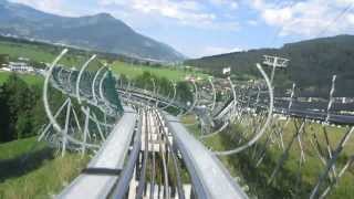 Sommerrodelbahn Kaprun Maisiflitzer  Salzburg Alpine Coaster [upl. by Dacia]