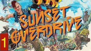 Sunset Overdrive  Part 1  Walkthrough  Zombie Apocalypse XBOX ONE [upl. by Yelsnit]