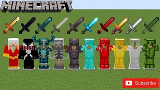 which armor is the strongest  minecraft armor and Bedrok armor minecraft trending viral [upl. by Ennael]