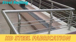 Stainless Steel 304 vs 202  Railling Per Sqft Cost  How to install stainless steel Railling [upl. by Inalan648]