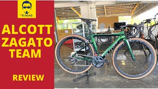 ALCOTT ZAGATO TEAM 2022 Shimano Ultegra  Aero Road Bike Cycling Malaysia Basikal Sepeda Review [upl. by Yaya]