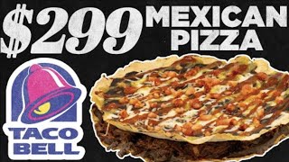 Trying the Mexican Pizza from Taco Bell for the FIRST TIME [upl. by Marx]