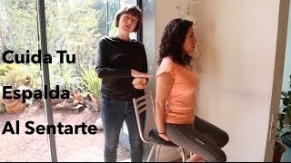 Cómo Cuidar Una Hernia De Disco Aprendiendo A Sentarse Correctamente Con Pilates  CENTRO DE PODER [upl. by Rim]