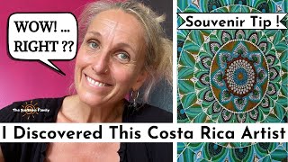 WOW I Discovered a Costa Rica Artist🤩 GREAT Costa Rica Souvenirs TIP costaricatravel costarica [upl. by Walliw]