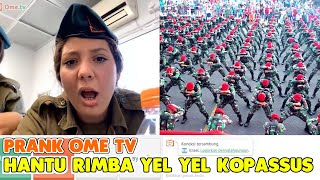 REAKSI TENTARA ISRAEL MELIHAT YEL YEL HANTU RIMBA KOPASUSS [upl. by Latsyrcal]