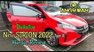 Daihatsu New SIRION 2022 Tipe X  Harga amp Review New SIRION type X 1300 cc Indonesia sirion 2022 [upl. by Esmerolda324]