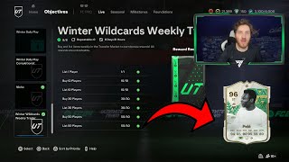 How to get 300000 coins worth of Glitched Winter Wildcard Packs for FREE in EA FC 24 [upl. by Desi489]