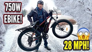 Budget Ebike that can go OFF ROAD and up to 28 MPH Aostirmotor S07B lets ride [upl. by Timrek28]