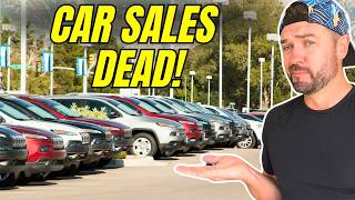 CAR SALES TANK Heres Why People Have ZERO Interest [upl. by Yntirb]