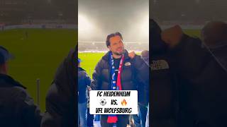 HEIDENHEIM vs WOLFSBURG ⚽️ fussball bundesliga [upl. by Eissehc]