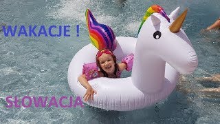 SŁOWACJA  AQUAPARK THERMAL ORAVICE WIELKI UNICORN TERMY  BASENY [upl. by Mcferren621]