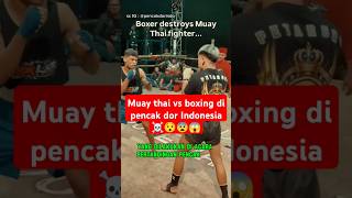 Muaythai vs boxing 😱😯 kerazzs boxing boxingskill fight mma bangghalyh [upl. by Noby]