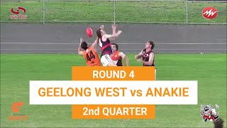 RD4 Geelong West Vs Anakie 2nd QTR 27042024 [upl. by Calysta]