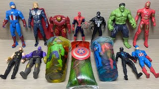 AVENGERS TOYS 187 Action FiguresUnboxingCheap PriceSpidermanIronmanHulkThorToys [upl. by Quick970]