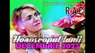 RAC ♋In toata plenitudinea⭐ Horoscopul lunii DECEMBRIE 2023 [upl. by Falk963]