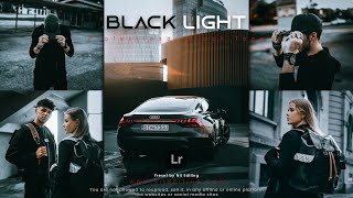 How to Edit Professional Photography  Lightroom Black Tone Presets DNG amp XMP Free Download [upl. by Esom112]