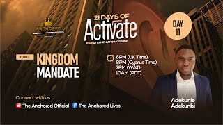 ACTIVATE  KINGDOM MANDATE [upl. by Aecila]