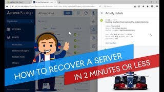 How to Recover a Server with Acronis Instant Restore in 2 Minutes or Less A RealTime Training Demo [upl. by Aralomo872]