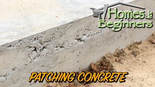 How to Repair Honeycombing or Holes in Concrete [upl. by Notloc]