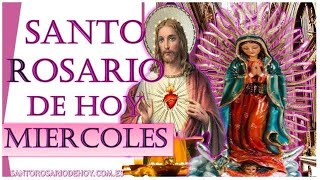 ❤️ Santo Rosario de Hoy MIERCOLES 6 de Noviembre 2024 ✅❤️ Misterios Gloriosos [upl. by Enidaj]