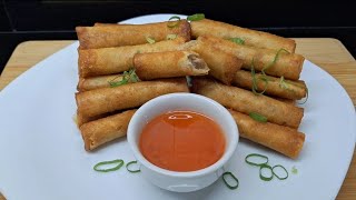 LUMPIANG SHANGHAI PORK SHANGHAI crispy home made shanghai recipe [upl. by Torto]