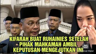 Kifarah Ruhainies Belum habis Bulan Puasa Mahkamah Akhirnya Tetapkan hukuman Ini buat Ruhainies😱 [upl. by Roydd]