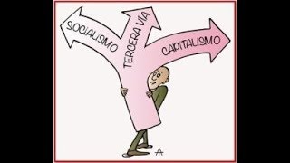 representación del capitalismo socialismo y tercera vía [upl. by Most]