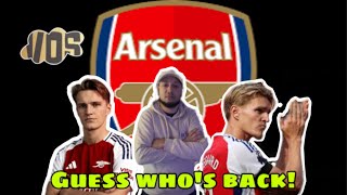 MARTIN ODEGAARD RETURNS FOR ARSENAL [upl. by Navinod]