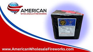 Cake  20s Daytime Color Smoke w Thunder  PFX23216  Available at American Wholesale Fireworks [upl. by Asserak964]