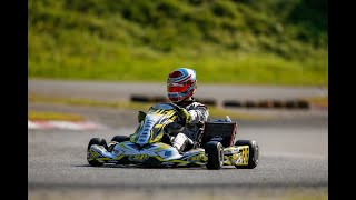 Karting Onboard lap karting Ampfing Coen Doorn KZ2 [upl. by Keavy]